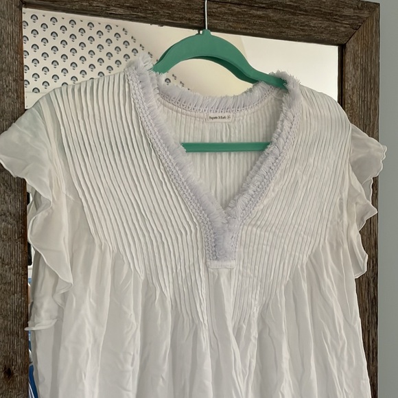 Poupette St Barth Sasha Pleated Mini Dress - Picture 4 of 8